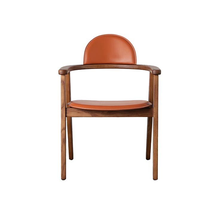 Réplique chaise Metiers en cuir de selle Hermes